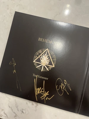 Behemoth - The Satanist SIGNED Vinyl 2LP - Image 1 of 2