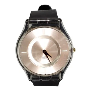 Swatch Watch Skin Transparent Back Silicone Band 34mm 1999 - Picture 1 of 5
