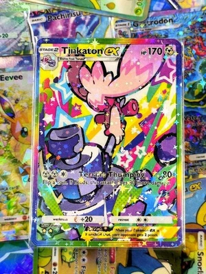 Tinkaton EX pocket app handmade card tcg full art Shining Revelry Set - Image 1 of 2
