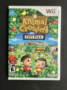 ANIMAL CROSSING CITY FOLK — Nintendo Wii — Factory Sealed - Picture 1 of 1