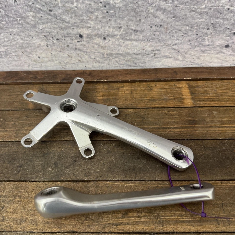 Juego de bielas Origin8 130 BCD 155 mm brazos bielas triple plata bicicleta de carretera 155 Foto 1 de 4