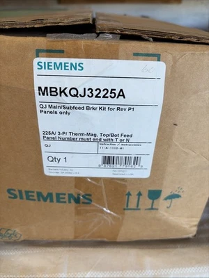 Panel de alimentación superior/inferior 225amp/3p/therm-mag debe terminar con T o N Foto 1 de 4