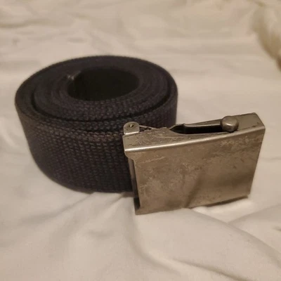 Cinturón de tela con hebilla de placa militar Columbia para hombre - Talla única 42" de largo - Todos los días Foto 1 de 4