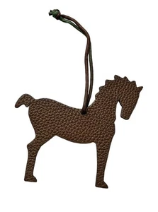 HERMES Petite Horse gelb braun Epson Taurillon France guter Zustand limitiert - Bild 1 von 12