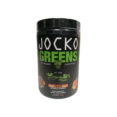 Superalimento orgánico Jocko Fuel verduras en polvo melocotón 10,79 oz Foto 1 de 4