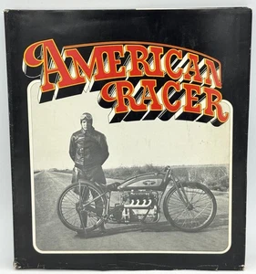 American Racer 1900-1940 by Stephen Wright Hardcover 1979 RARE MOTORCYCLES - Bild 1 von 12