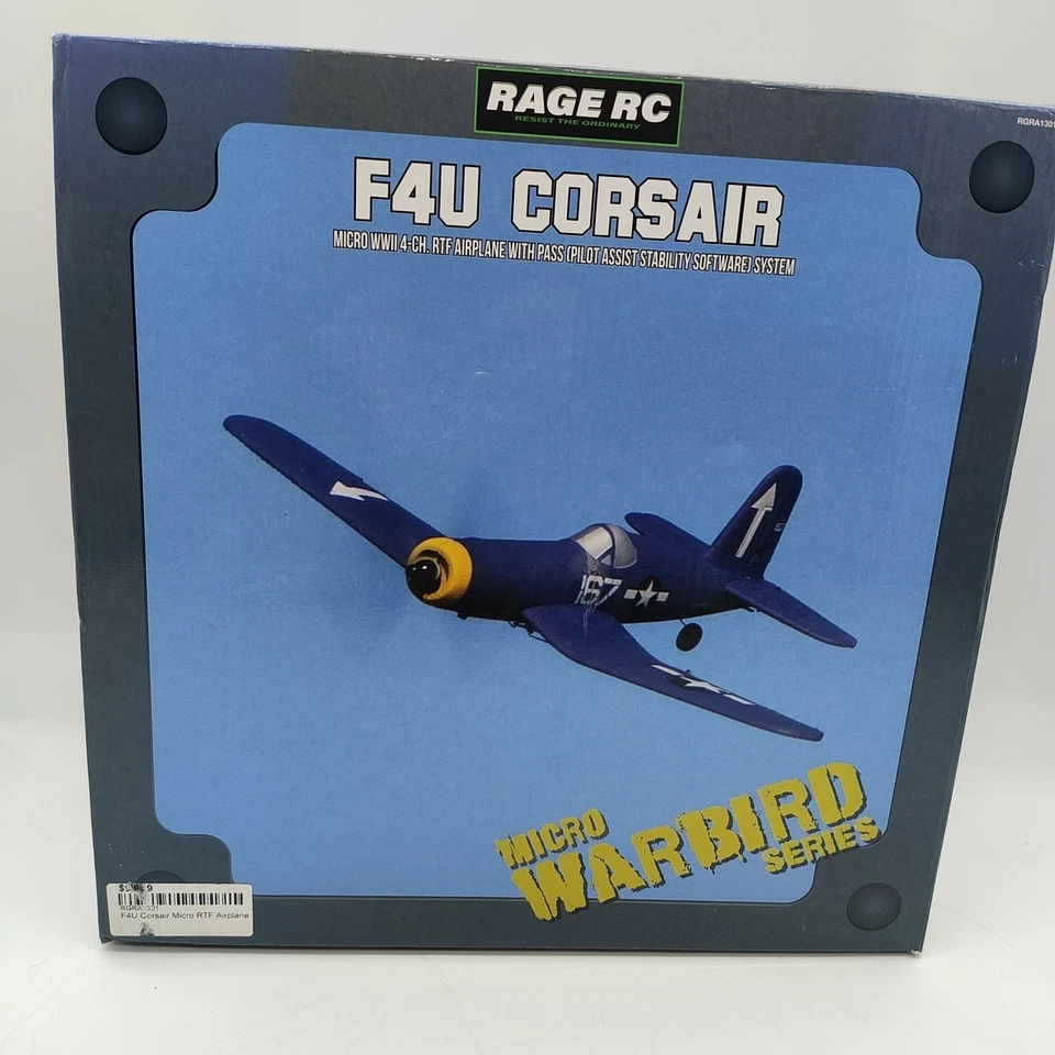 Rage R/C - F4U Corsair Micro RTF Airplane with PASS System - Image 1 of 4
