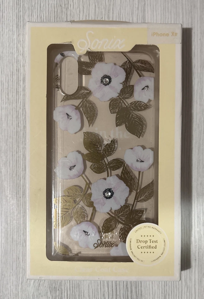 Funda protectora transparente Sonix para iPhone XR | Color: Harper de diamantes de imitación Foto 1 de 1