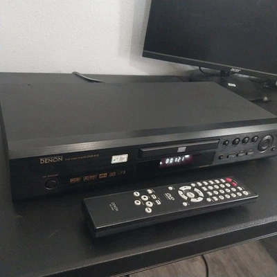 Denon DVD-910 DVD Player With Remote Control Functional Missing Battery Cover - Image 1 of 4