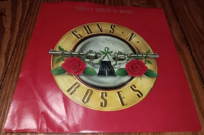 Guns N' Roses Sweet Child O' Mine / It's So Easy (Live) 1988 Geffen Records 7" - Image 1 of 4