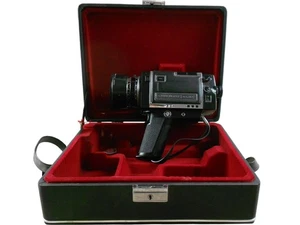 Chinon 410 Macro Super 8 Camera with Case Vintage Film Photography Untested - Picture 1 of 7
