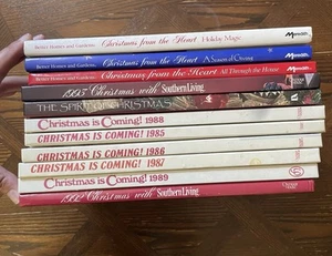 Christmas Is Coming! Better Homes And Garden Lot (11 Books) Hardcover - Picture 1 of 7