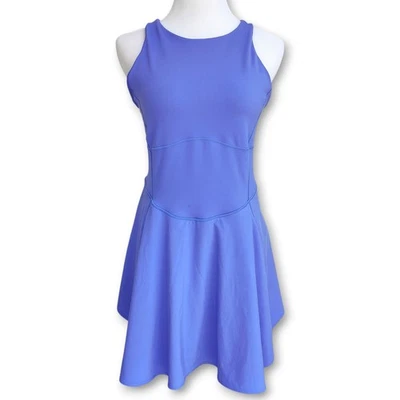 Теннисное платье Lululemon Court Crush Indigo фиолетовое размер 12 LW1DHYS - Изображение 1 из 4