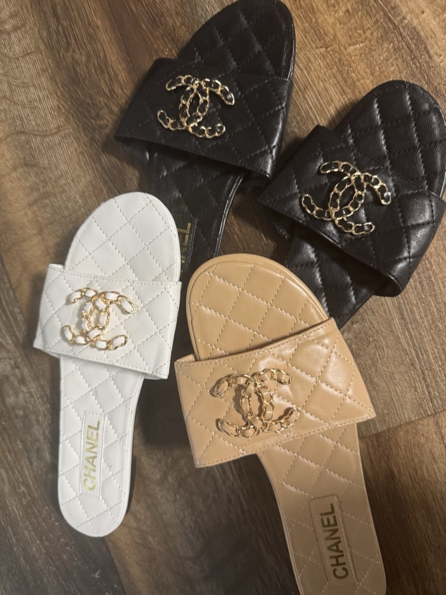 CHANEL 新品未使用　サンダル CHANEL アンクルストラップサンダル02-3 - メルカリ
