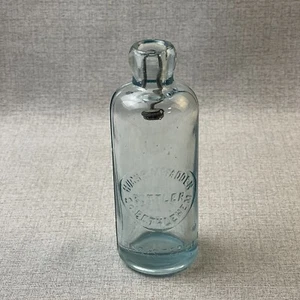 Botella Hugh P McFadden South Bethlehem, Pa Hutchinson Hutch - Imagen 1 de 11