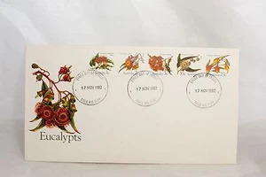 Eucalypts Australia Stamp First Day Cover FDC 1982 Sale Victoria - Picture 1 of 6