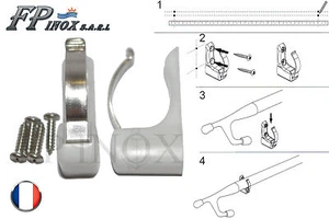 Haken Federclips zur Befestigung der Klappe (das Paar) - Bild 1 von 1