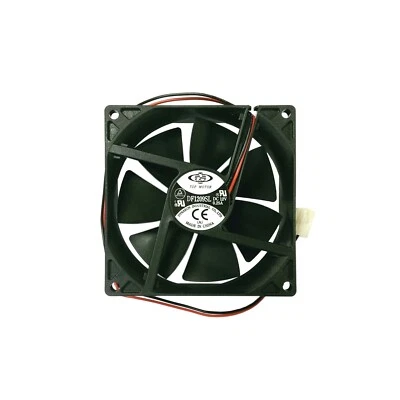 Fan Muffin Cooling DC 12V DC12V 12VDC  92mm 92x92x25 Top Motor DF1209SL 2-Pin - Image 1 of 3