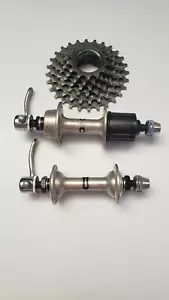Shimano Vintage Hub Set 6 Speed 36 Hole Used and cassette - Picture 1 of 5