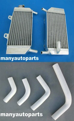 ALLOY RADIATOR&SILICONE HOSE HONDA CRF250R/CRF250X 2004-2009 2005 2006 2007 2008 - Imagem 1 de 4