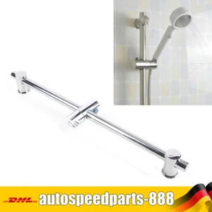 Edelstahl Verstellbar Duschstange Wandhalterung Brausekopfhalter Variabel Holder - Bild 1 von 15