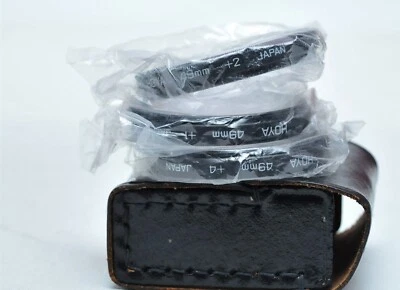 Hoya 49mm Close-up Lens Filter Set +1, +2, +4 for Pentax, Sony, Nikon, Canon - Image 1 of 2
