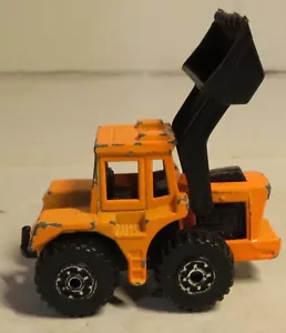 1976 Matchbox Superfast No 29 Tractor Shovel Orange Model Diecast Toy Const #2 - Picture 1 of 18