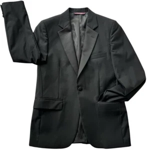 Brooks Bros Suit Jacket Boys size 14 Grey Single Breasted Flat 2-Button Blazer - Picture 1 of 13