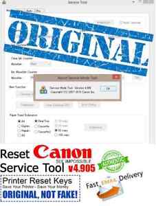 Reset Canon Service Tool v4905 work 100% RESETTER FOR IX SERIES PRINTER