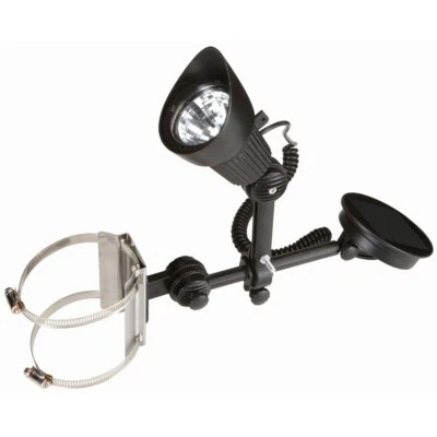 LUMINAR OUTDOOR 3 LED Solar Powered Flag Pole Spot Light Spotlight Flagpole 1.2V free shipping