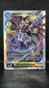 ShineGreymon Textured Art BT2-041 M Digimon Resurgence Booster Series - Bild 1 von 2