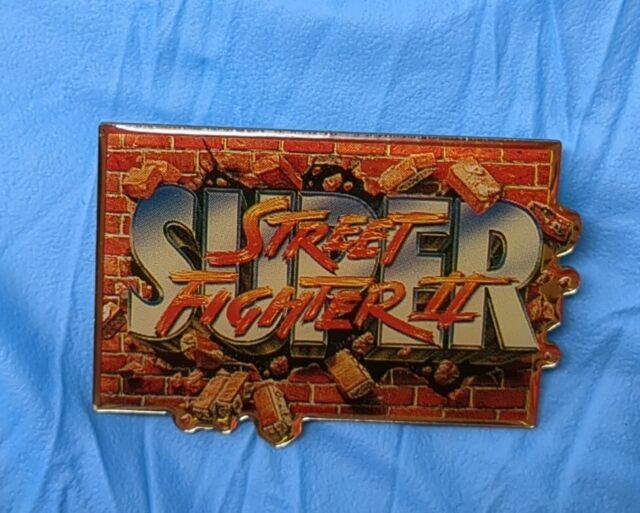 Street Fighter II Blanka Electrified 1.75 Enamel Pin and 