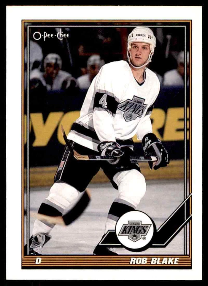 1991-92 O-Pee-Chee Rob Blake #112 - Image 1 of 2