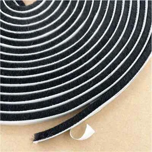 Felt Weather Stripping Door Seal Brush for Sliding Windows, Pile Self Adhesive W - Picture 1 of 4