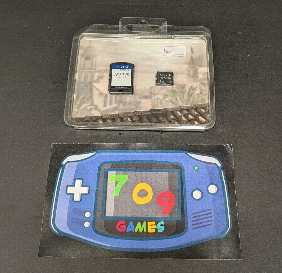 PS Vita Assassin's Creed III Liberation y paquete blister de tarjetas de memoria de 4 GB [LEER ANUNCIO] Foto 1 de 1