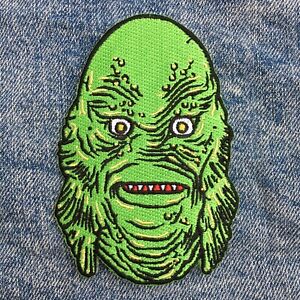 Creature From The Black Lagoon Vintage Retro Halloween Horror Monster Patch