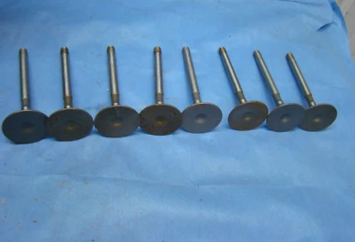DeSoto 330 341 Exhaust Valve Set 8 Valves HEMI USA Made NORS 1635781 - Image 1 of 3