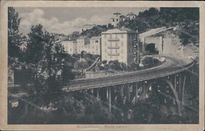 z713 cartolina bogliasco ponte nuovo genova liguria 1938 - Picture 1 of 2