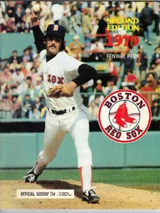 Toronto Blue Jays vs Boston Red Sox 1979 unscored program - Picture 1 of 1