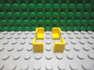 Lego 4 Amarillo 1x1x1 Esquina Panel Pared NUEVO - Imagen 1 de 1