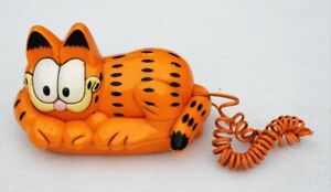 RARE VINTAGE COLLECTIBLE GARFIELD CORDED CAT TELEPHONE LANDLINE BAO SHENG PHONE