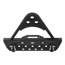 Hooke Road Mad Front Bumper Grille Visor Cowl Cover Fit Jeep Wrangler JK 07-18