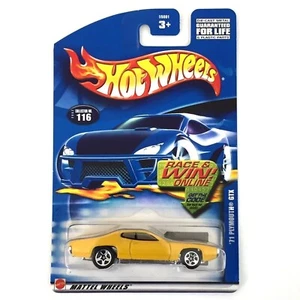 2002 Hot Wheels '71 Plymouth GTX #116 Die Cast 1:64 NEW - Picture 1 of 2