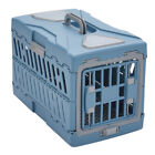 Pet Puppy Kitten Cat Carrier Basket Cage Portable Travel Crate Box Vet with Door