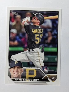 2023 Topps Series One #67 Travis Swaggerty RC Pittsburgh Pirates - Picture 1 of 2