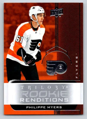 2019-20 Upper Deck Trilogy Rookie Renditions #RR26 Philippe Myers (ref 214888) - Image 1 of 2