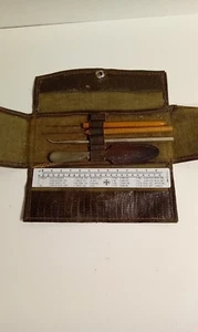 Vintage Dissecting Tool Set in Wallet Style Case - Picture 1 of 5