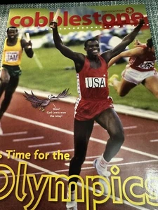 Cobblestone  Magazine-JULY/AUG 2016 OLYMPICS HISTORY CARL LEWIS MANY GREATS- - Picture 1 of 12
