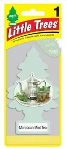 6 x Little Tree * Car Air Freshener * MAROCCAN MINT TEA * Discontinued! * HTF! - Picture 1 of 1
