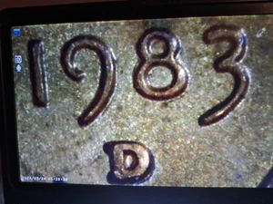 1983 (D) ☆RPM☆ LINCOLN PENNY - Picture 1 of 4